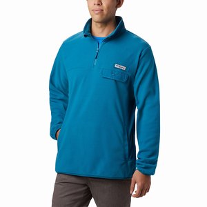 Columbia PFG Harborside™ II Skinna Pullover Herr Blå (PLICZ7048)